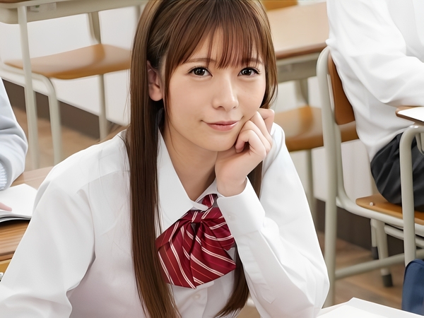 【学園の誘惑】『先生、もっと気持ちよくしてあげる♡』制服JKが教室で大胆に教師を誘惑！射精管理する小悪魔女子高生に翻弄され、先生の理性は崩壊寸前！禁断の生徒と先生の秘密のセックス♡